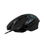 Logitech G502 Hero電競滑鼠(黑)