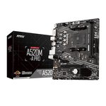 MSI A520M-A PRO DDR4主機板-上網註冊4年保