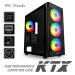 PC Park  KTX ARGB電腦機殼/黑