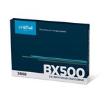 美光 BX500 240G 2.5吋 SATA 3年保 SSD固態硬碟
