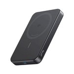 ANKER  A1664 10000mAh Qi2 15W 超薄磁吸行動電源-黑(38.7Wh/有標示)