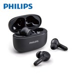 PHILIPS  強力低音無線藍牙耳機(黑)-TAT1109 