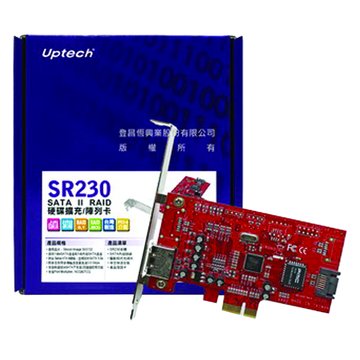 Uptech 登昌恆SR230 SATA II磁碟陣列卡PCI