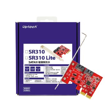 Uptech 登昌恆SR310 SATA III磁碟陣列卡 