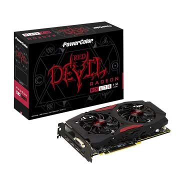 POWERCOLOR 撼訊AXRX 470 4GBD5-3DH/OC Red Devil