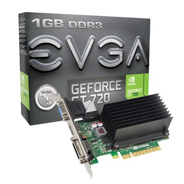 EVGA 艾維克GT720 1GB Ref. DDR3 64bit Lo 顯卡