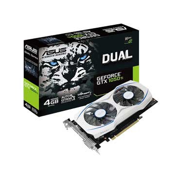 ASUS 華碩DUAL-GTX1050 TI-4G 顯示卡