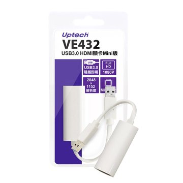 UPMOST VE432 USB3.0 HDMI顯卡Mini版