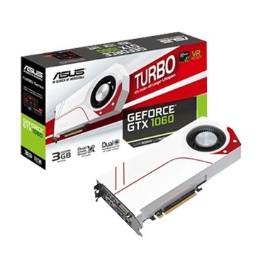 ASUS 華碩TURBO-GTX1060-3G-白色/ 顯示卡｜順發線上購物