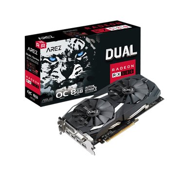 ASUS 華碩AREZ-DUAL-RX580-O8G -GAMING顯示卡｜順發線上購物