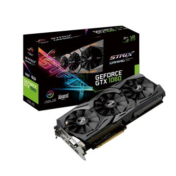 ASUS 華碩STRIX-GTX1060-A6G-GAMING顯示卡-註5年