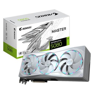 GIGABYTE 技嘉RTX5080 MASTER ICE 16G顯示卡-上網註冊5年保固