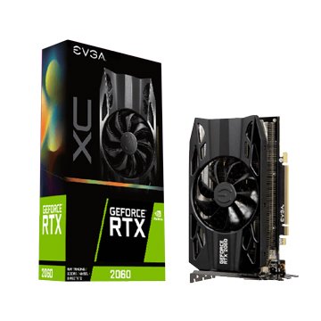 EVGA 艾維克 RTX2060 6GB XC GDDR6 顯示卡