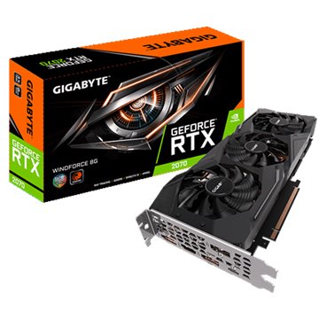 GIGABYTE 技嘉 GV-RTX2070WF3-8GC 顯示卡 (註四年)