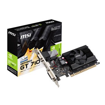 MSI 微星 GT 710 2GD3 LP(小卡,附短檔片)(星光折扣)