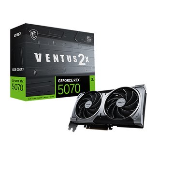 MSI 微星RTX5070 12G VENTUS 2X OC顯示-上網註冊4年保固
