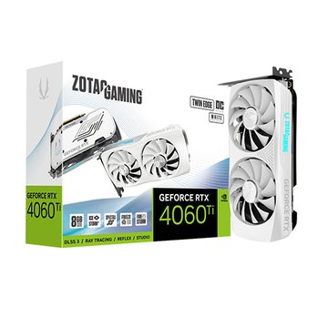 ZOTAC 索泰 RTX4060TI-8GTwin Edge OC White Edition 註5