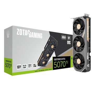 ZOTAC 索泰RTX5070TI SOLID SFF OC -16G顯卡-上網註冊5年保固