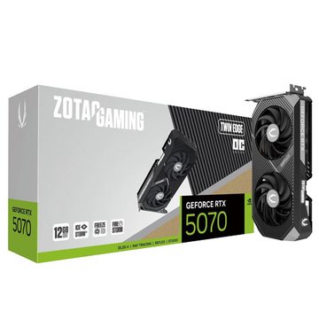 ZOTAC 索泰RTX5070 TWIN EDGE OC-12G顯示卡-上網註冊5年保固
