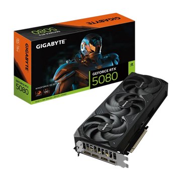GIGABYTE 技嘉RTX5080 WINDFORCE  OC SFF 16G顯示卡-上網註冊4年保固