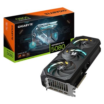 GIGABYTE 技嘉RTX5080 GAMING OC 16G顯示卡-上網註冊5年保固