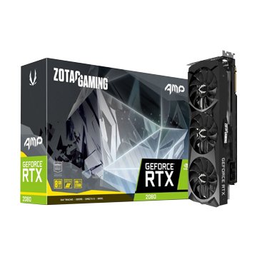 索泰 ZOTAC-RTX2080-AMP-8G 顯示卡(上網登錄升級四年保固)