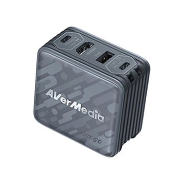 (客訂品)AVER 圓剛ELITE GO GC313Pro影像擷取充電器(黑)