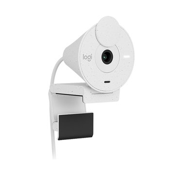 Logitech 羅技 BRIO 300 珍珠白/網路攝影機