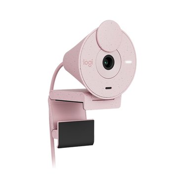 Logitech 羅技 BRIO 300 玫瑰粉/網路攝影機