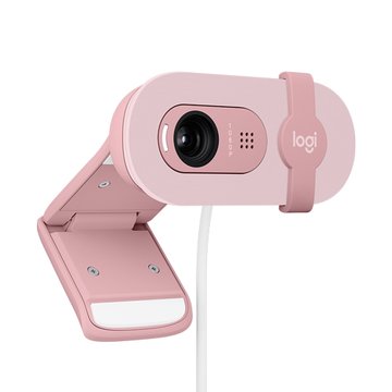 Logitech 羅技 BRIO 100 玫瑰粉/網路攝影機