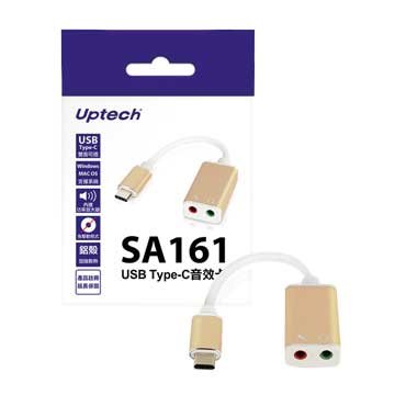 Uptech 登昌恆SA161 USB Type-C音效卡