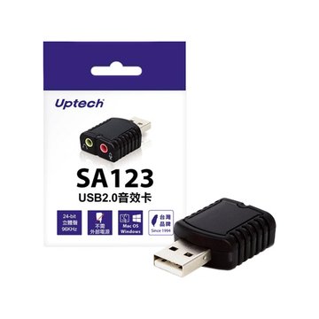 Uptech 登昌恆 SA123 USB 2.0音效卡