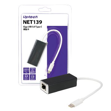 Uptech 登昌恆 NET139 Giga USB 3.1 Type-C網路卡