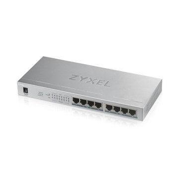 ZyXEL 合勤GS1008HP 8埠GbE無網管型PoE+交換器