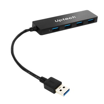 Uptech 登昌恆UH251 4-Port USB 3.0 Hub超輕薄集線器
