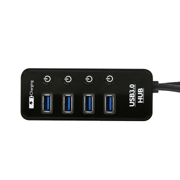 Uptech 登昌恆UH241C 4-Port + 1-Port 充電埠 USB3.0 Hub