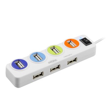 INTOPIC HB-26 7埠USB2.0HUB