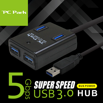PC Park U3H342 USB 3.0 4埠 HUB