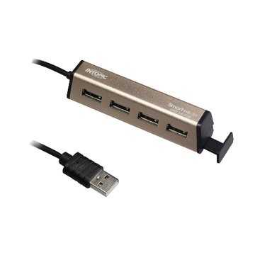 INTOPIC 廣鼎 HB-31-B USB2.0鋁合金集線器