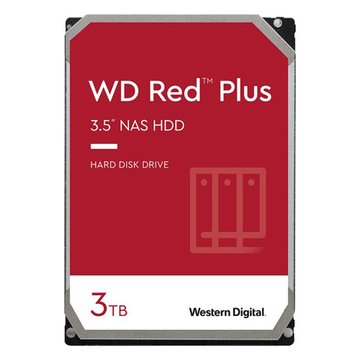 WD 威騰【紅標Plus】 3.5吋3TB 128M 5400R 3年保NAS硬碟(WD30EFZX)｜順