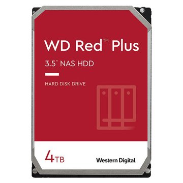 WD 威騰【紅標Plus】 3.5吋 4TB 128M 5400R 3年保 NAS硬碟(WD40EFZX)