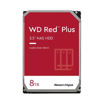 WD 威騰 【紅標Plus】3.5吋 8TB 128M 5640R 3年保 NAS硬碟(WD80EFZZ)