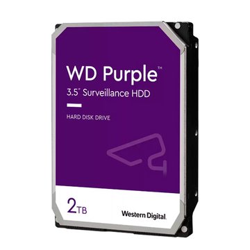 WD 威騰 【紫標 】3.5吋 2TB 64M 5400R 3年保 監控碟 (WD23PURZ)