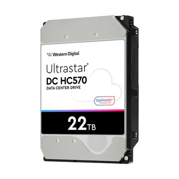 WD 威騰 Ultrastar DC HC570 22TB 512M 7200R 5年保企業碟(WUH722222ALE6L4)