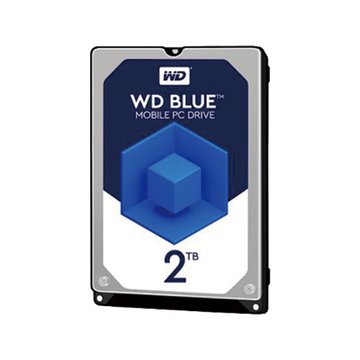 WD 威騰【藍標 7mm】2.5吋 2TB 128M 5400R 3年保 桌上型硬碟(WD20SPZX)