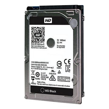 WD 1TB 2.5吋 32MB 7200轉 SATAIII 黑標硬碟(10JPLX-5Y/P)