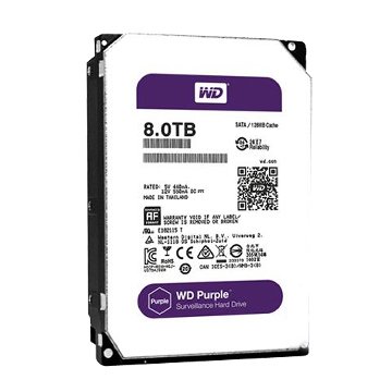 WD 威騰8TB 3.5吋 256MB SATAIII 紫標硬碟(WD81PURZ)