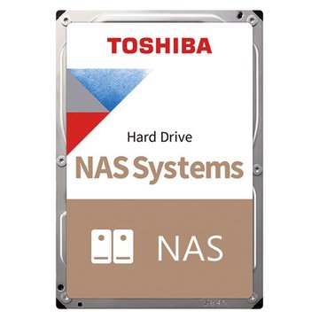 TOSHIBA 東芝 【N300 NAS碟】3.5吋 4TB 512M 7200R NAS碟 3年保 (HDWG740AZSTC)