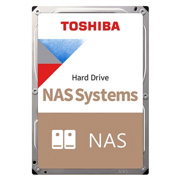 TOSHIBA 東芝【N300 NAS碟】3.5吋 8TB 512M 7200R NAS碟 3年保 (HDWG780AZSTA)