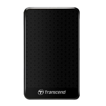 Transcend 創見 StoreJet 25A3 2TB 2.5吋行動硬碟-經典黑